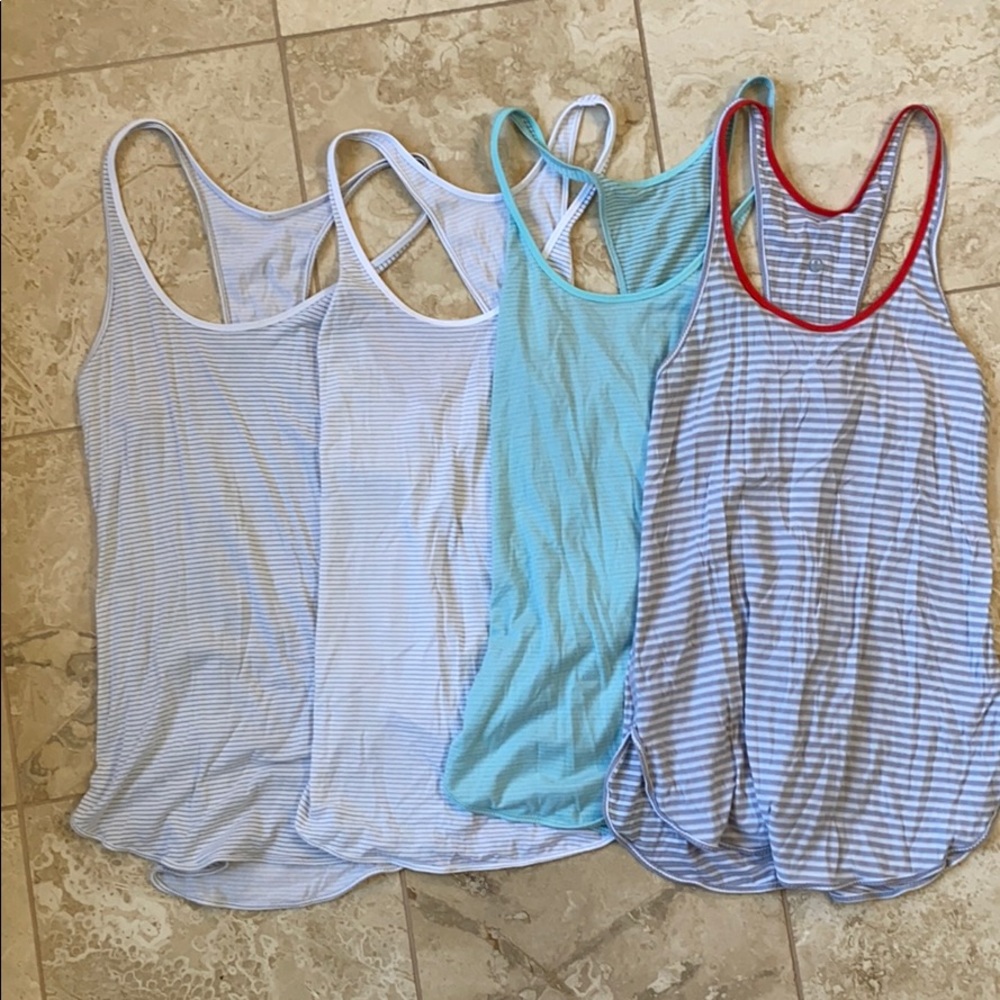 Lululemon What the Sport singlet tanks size 4